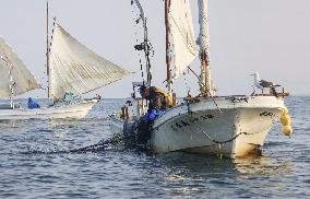 Shrimp fishing in northern Japan