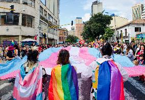International Pride Parade in Bogota, Colombia
