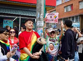 International Pride Parade in Bogota, Colombia