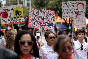 International Pride Parade in Bogota, Colombia