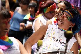 International Pride Parade in Bogota, Colombia