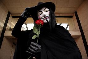 Cosplay and Movie Fans take part during Comicon Bogota 2025