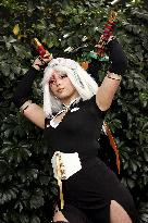 Cosplay and Movie Fans take part during Comicon Bogota 2025