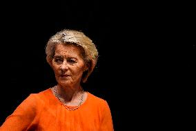 Ursula von der Leyen At Inauguration of the Global Citizen Now Summit - Seville