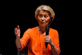 Ursula von der Leyen At Inauguration of the Global Citizen Now Summit - Seville