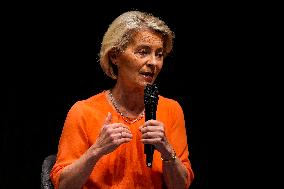 Ursula von der Leyen At Inauguration of the Global Citizen Now Summit - Seville
