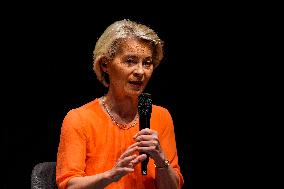 Ursula von der Leyen At Inauguration of the Global Citizen Now Summit - Seville