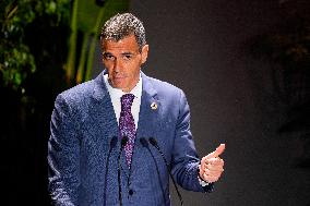 Pedro Sanchez At Inauguration of the Global Citizen Now Summit - Seville