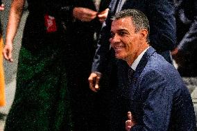 Pedro Sanchez At Inauguration of the Global Citizen Now Summit - Seville