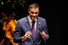 Pedro Sanchez At Inauguration of the Global Citizen Now Summit - Seville