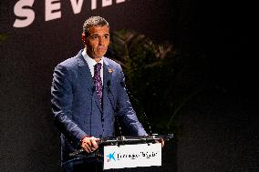 Pedro Sanchez At Inauguration of the Global Citizen Now Summit - Seville