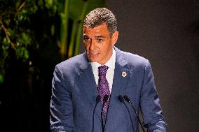 Pedro Sanchez At Inauguration of the Global Citizen Now Summit - Seville