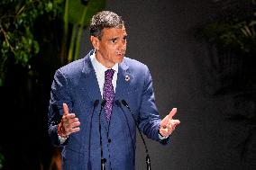 Pedro Sanchez At Inauguration of the Global Citizen Now Summit - Seville