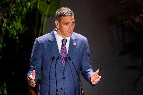 Pedro Sanchez At Inauguration of the Global Citizen Now Summit - Seville
