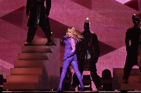 Kylie Minogue Performs At The Accor Arena - Paris