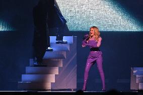 Kylie Minogue Performs At The Accor Arena - Paris