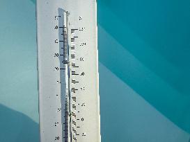 Illustration Of The Heatwave - France