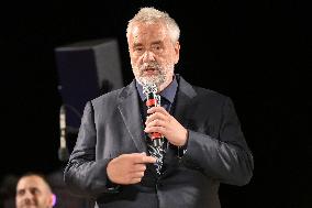 Luc Besson At Nation Award Evening - Taormina