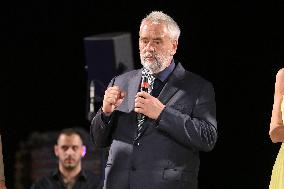 Luc Besson At Nation Award Evening - Taormina