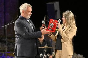 Luc Besson At Nation Award Evening - Taormina