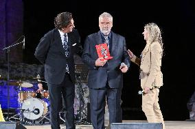 Luc Besson At Nation Award Evening - Taormina
