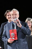 Luc Besson At Nation Award Evening - Taormina