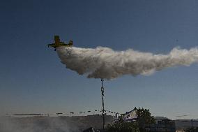 Wildfire in Northern Israel