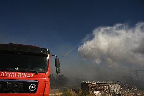 Wildfire in Northern Israel