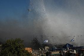 Wildfire in Northern Israel