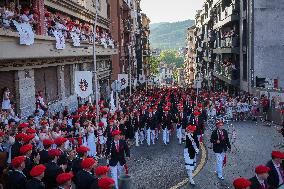 San Marcial Parade - Spain