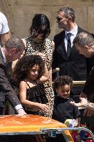 Kylie Jenner leaves Gritti Hotel after the wedding of Jeff Bezos - Venice