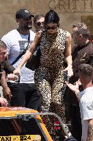 Kylie Jenner leaves Gritti Hotel after the wedding of Jeff Bezos - Venice