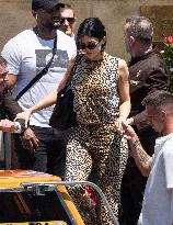 Kylie Jenner leaves Gritti Hotel after the wedding of Jeff Bezos - Venice