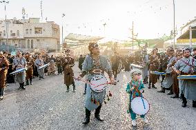 Chabieh and Hasina Procession in Karbala - Iraq