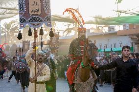 Chabieh and Hasina Procession in Karbala - Iraq