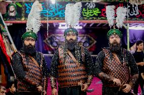 Chabieh and Hasina Procession in Karbala - Iraq