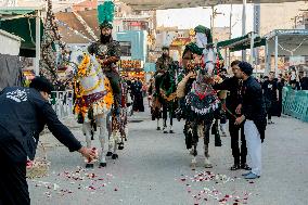 Chabieh and Hasina Procession in Karbala - Iraq