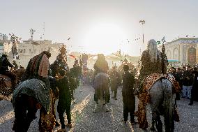 Chabieh and Hasina Procession in Karbala - Iraq