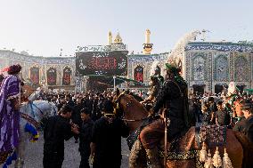 Chabieh and Hasina Procession in Karbala - Iraq