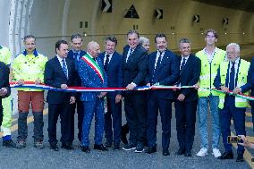 New Tende Tunnel Linking Roya Valley And Limone Inauguration