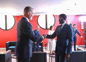 Bilateral Meetings Of King Felipe VI At The Un Summit - Seville