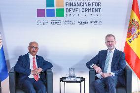Bilateral Meetings Of King Felipe VI At The Un Summit - Seville