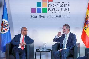 Bilateral Meetings Of King Felipe VI At The Un Summit - Seville