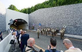New Tende Tunnel Linking Roya Valley And Limone Inauguration