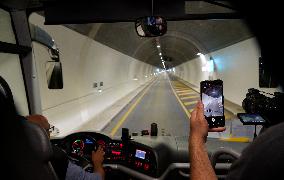 New Tende Tunnel Linking Roya Valley And Limone Inauguration