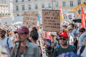 French Public Broadcasting On Strike - Paris