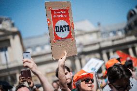 French Public Broadcasting On Strike - Paris