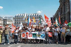 French Public Broadcasting On Strike - Paris