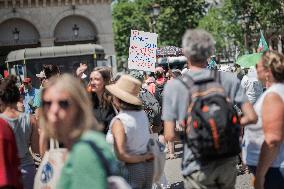 French Public Broadcasting On Strike - Paris