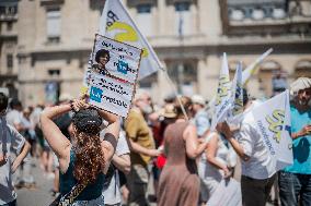 French Public Broadcasting On Strike - Paris